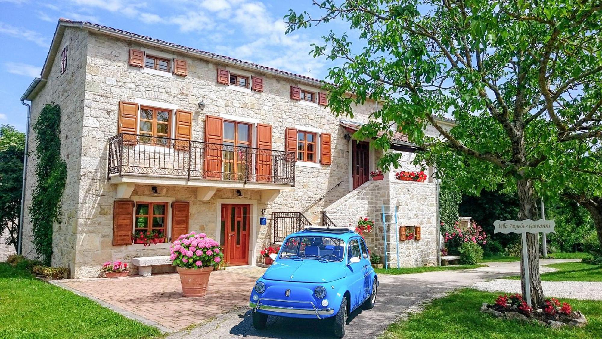 Villa Angela e Giovanni Vižinada Esterno foto